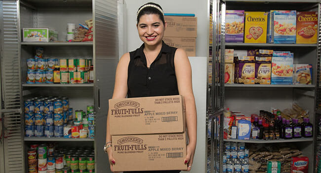 Maria Rose Belding created the MEANS Database to help excess food get to those in need.