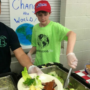 At age 7, Will Lourcey founded FROGs, a youth-led service organization focused on fighting hunger.