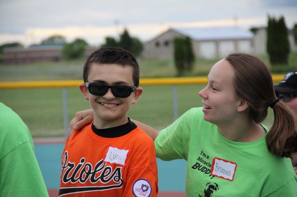 After playing with the Miracle League in Green Bay, Wisc., Lucas Smith helped fundraise to bring the program to his hometown of Manitowoc.