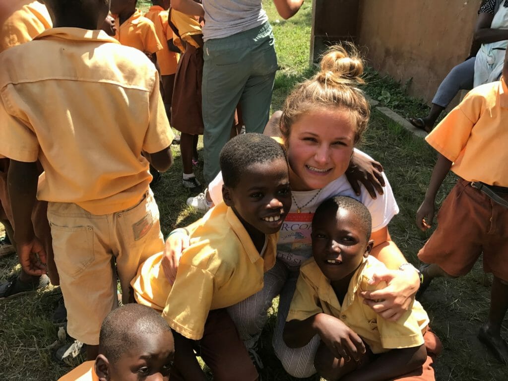 Mai Griffith during her a 2017 trip where she delivered medical supplies to an orphanage in Ghana./ Courtesy Mai Griffith