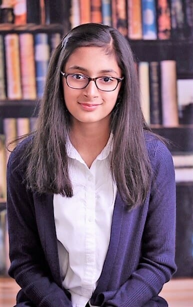 Sanya Pirani, 12, started her own nonprofit, Sanya’s Hope for Children, and has helped children and families in her home state of Minnesota, as well as overseas./ Courtesy Sanya Pirani