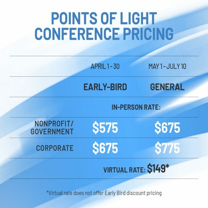 Points of Light Conference Points of Light