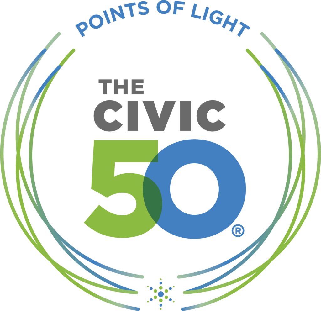 The Civic 50 Logo - corporate citizenship award