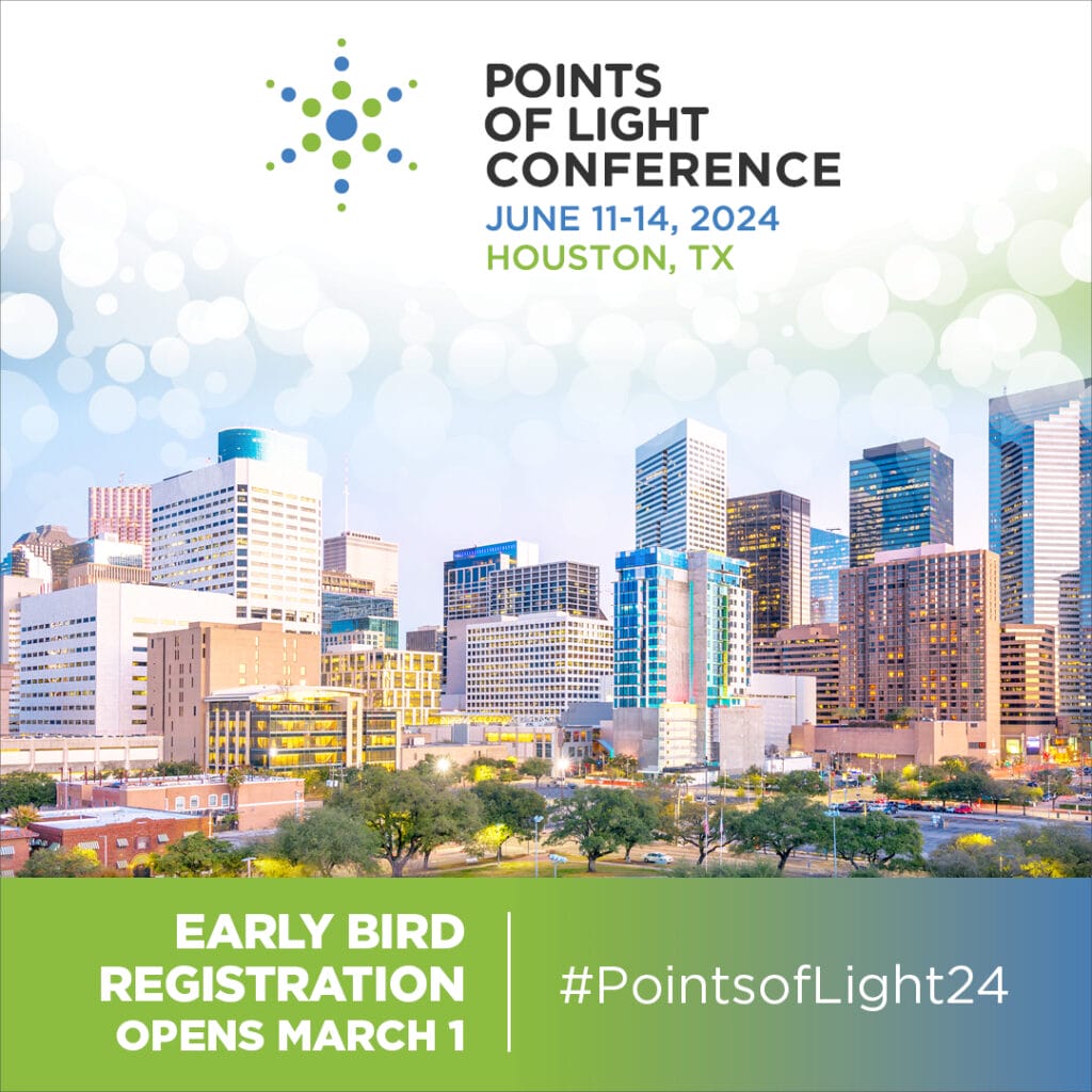 Points Of Light Conference 2024 Schedule Linn Lyndsey