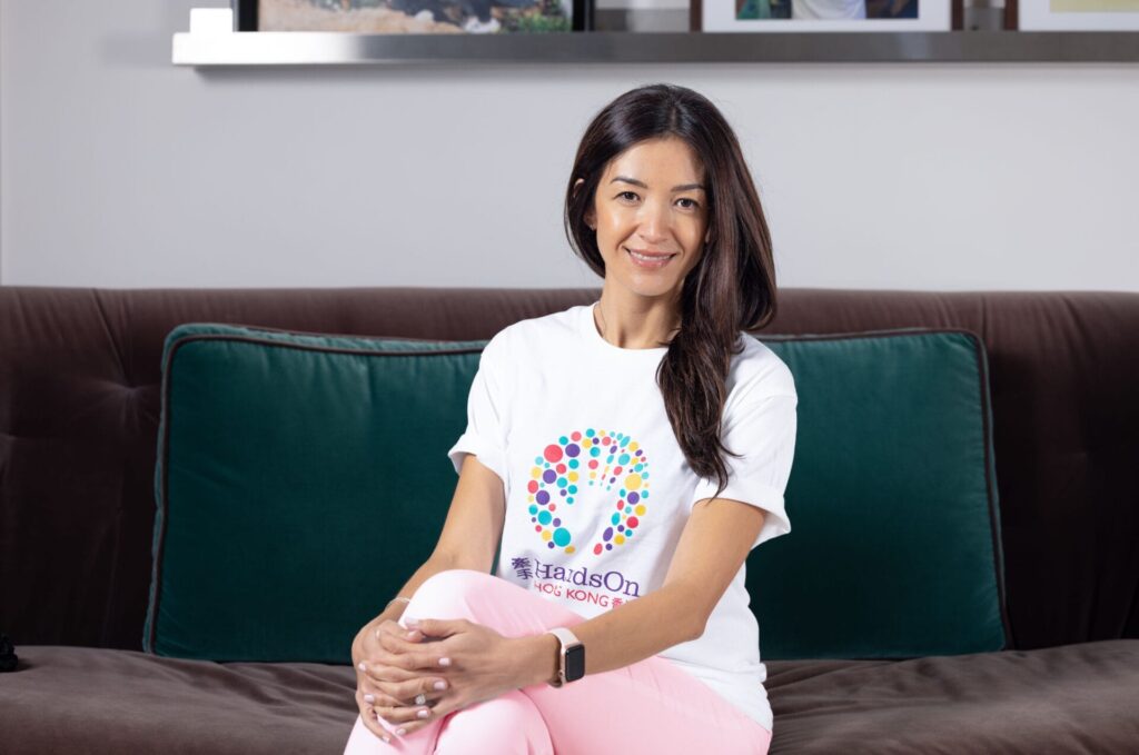 Portrait of Catherine Tong, Executive Director at HandsOn Hong Kong.