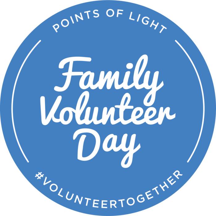 Make a Difference Together on Family Volunteer Day