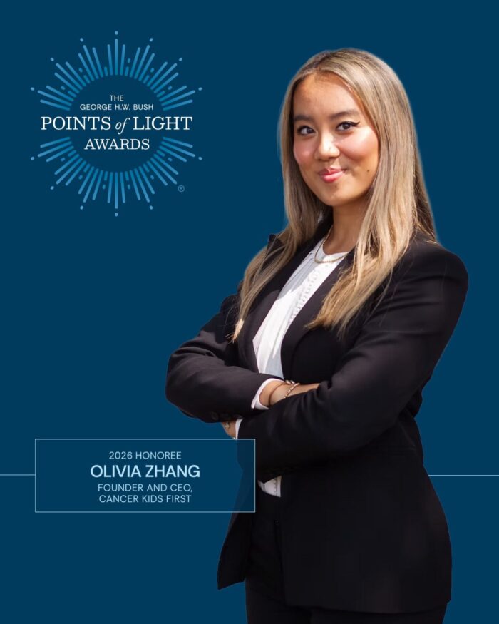 Olivia Zhang | 2026 Honoree