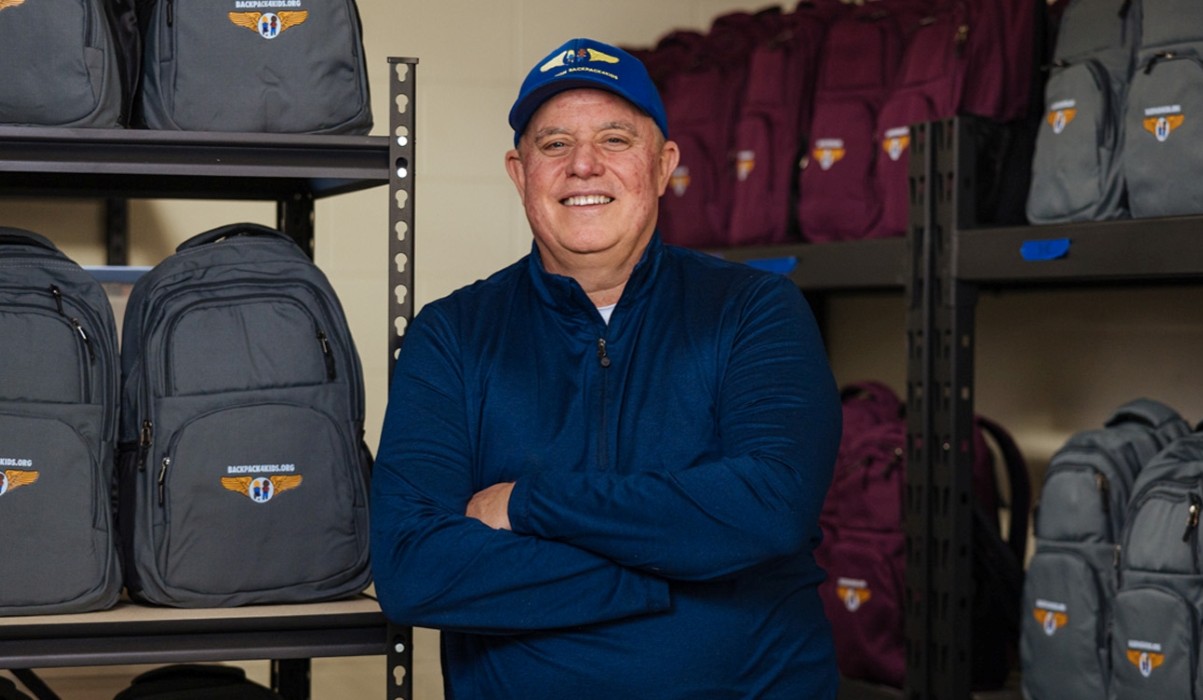A Backpack, a Community and a Mission to Help Children