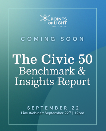 On 9/22: The 2026 Civic 50 Benchmark & Insights Report Webinar