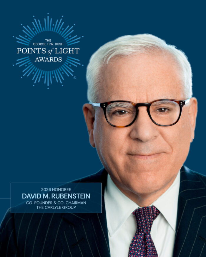 David M. Rubenstein | 2026 Honoree